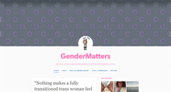 Desktop Screenshot of gendermatters.info