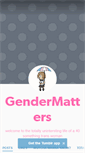 Mobile Screenshot of gendermatters.info